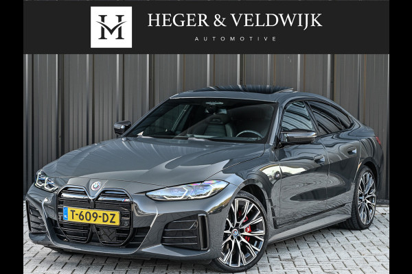 BMW i4 M50 GRAN COUPE HIGH EXECUTIVE 84 kWh 544 PK| M-SPORT PRO | COMFORT ACCESS | CARBON-PAKKET | MEMORY SEATS | LEDER | STUURWIELVERW