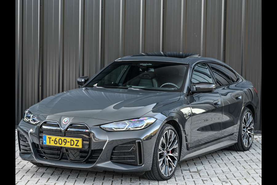 BMW i4 M50 GRAN COUPE HIGH EXECUTIVE 84 kWh 544 PK| M-SPORT PRO | COMFORT ACCESS | CARBON-PAKKET | MEMORY SEATS | LEDER | STUURWIELVERW