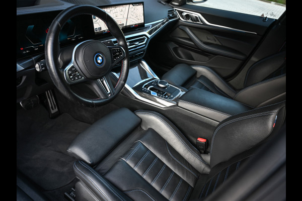 BMW i4 M50 GRAN COUPE HIGH EXECUTIVE 84 kWh 544 PK| M-SPORT PRO | COMFORT ACCESS | CARBON-PAKKET | MEMORY SEATS | LEDER | STUURWIELVERW