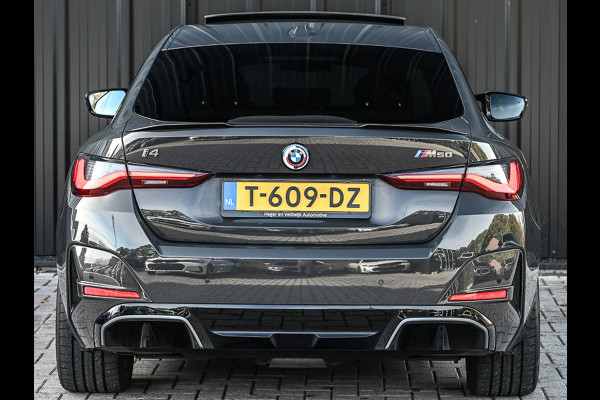 BMW i4 M50 GRAN COUPE HIGH EXECUTIVE 84 kWh 544 PK| M-SPORT PRO | COMFORT ACCESS | CARBON-PAKKET | MEMORY SEATS | LEDER | STUURWIELVERW
