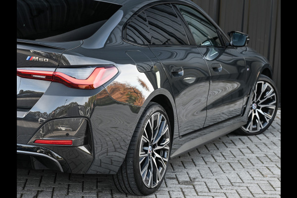 BMW i4 M50 GRAN COUPE HIGH EXECUTIVE 84 kWh 544 PK| M-SPORT PRO | COMFORT ACCESS | CARBON-PAKKET | MEMORY SEATS | LEDER | STUURWIELVERW