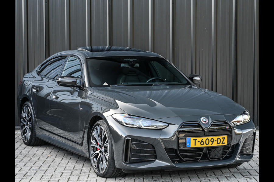 BMW i4 M50 GRAN COUPE HIGH EXECUTIVE 84 kWh 544 PK| M-SPORT PRO | COMFORT ACCESS | CARBON-PAKKET | MEMORY SEATS | LEDER | STUURWIELVERW