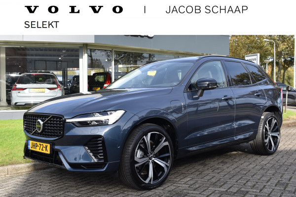 Volvo XC60 T8 AWD 455PK Plug-in Hybrid Ultra Dark | B&W | Luchtvering | HUD | Massage | Trekhaak | Stoelkoeling |