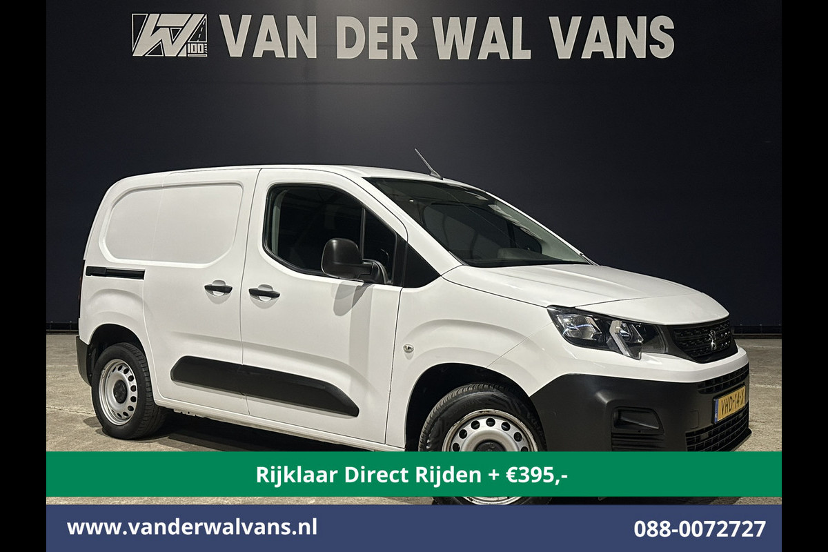 Peugeot Partner 1.5 BlueHDI 102pk L1H1 Euro6 *Rijklaar Direct Rijden* Airco | Apple Carplay | Cruisecontrol | Trekhaak | Android Auto, Parkeersensoren