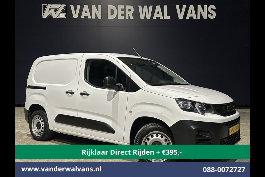 Peugeot Partner 1.5 BlueHDI 102pk L1H1 Euro6 *Rijklaar Direct Rijden* Airco | Apple Carplay | Cruisecontrol | Trekhaak | Android Auto, Parkeersensoren
