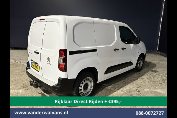 Peugeot Partner 1.5 BlueHDI 102pk L1H1 Euro6 *Rijklaar Direct Rijden* Airco | Apple Carplay | Cruisecontrol | Trekhaak | Android Auto, Parkeersensoren