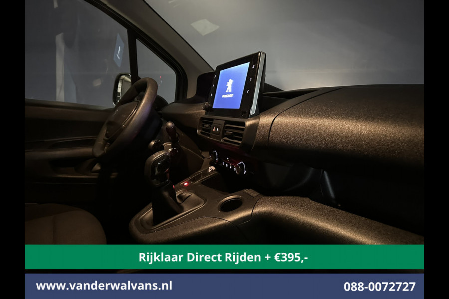 Peugeot Partner 1.5 BlueHDI 102pk L1H1 Euro6 *Rijklaar Direct Rijden* Airco | Apple Carplay | Cruisecontrol | Trekhaak | Android Auto, Parkeersensoren