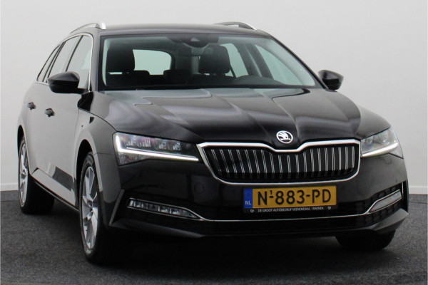 Škoda Superb Combi 1.4 TSI iV PHEV Business Edition Plus Leer, Camera, Apple Carplay, Elektr. Stoel, LED, Trekhaak, PDC