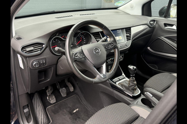 Opel Crossland X 1.2 Turbo Innovation 1e Eigenaar,110pk,Clima,Cruise,Carplay,Camera,PDC V+A,Navi,Elek ramen,D-riem v.v. in 2024,N.A.P,6 Bak,APK tot 04-2027