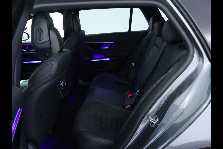 Mercedes-Benz C-Klasse Estate 300 e AMG Plug-In Hybride AMG Line | Night Pakket | Trekhaak | Panorama Schuif-Kanteldak | Memory Voorstoelen. Inclusief 24 maanden Mercedes-Benz Certified garantie voor Europa.