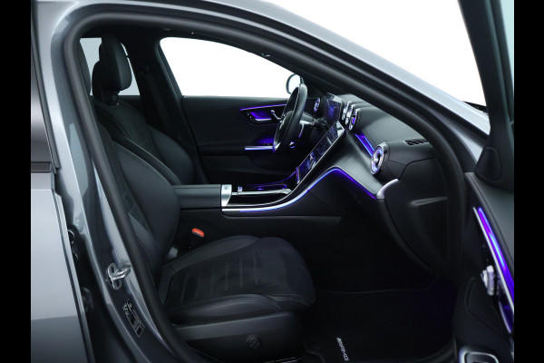 Mercedes-Benz C-Klasse Estate 300 e AMG Plug-In Hybride AMG Line | Night Pakket | Trekhaak | Panorama Schuif-Kanteldak | Memory Voorstoelen. Inclusief 24 maanden Mercedes-Benz Certified garantie voor Europa.