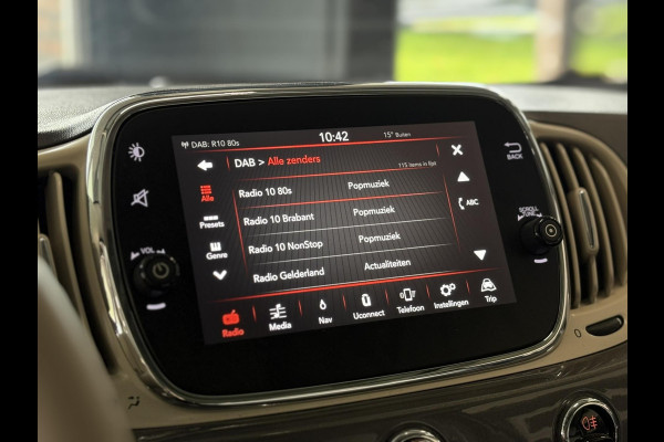 Fiat 500 0.9 TwinAir Turbo Automaat | Panoramadak, Navi, Cruise, Airco, DAB, 15'' LMV | NAP |