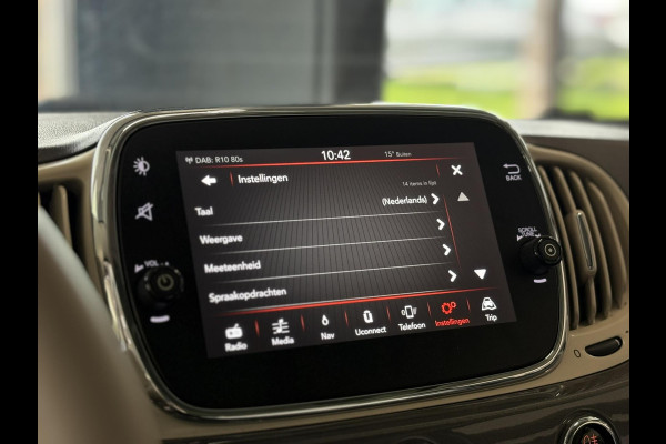 Fiat 500 0.9 TwinAir Turbo Automaat | Panoramadak, Navi, Cruise, Airco, DAB, 15'' LMV | NAP |