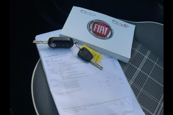 Fiat 500 0.9 TwinAir Turbo Automaat | Panoramadak, Navi, Cruise, Airco, DAB, 15'' LMV | NAP |