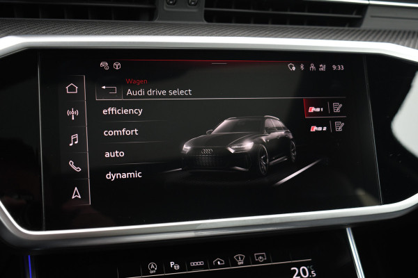 Audi RS6 Avant 4.0 TFSI quattro Dyn+ B&O-high Carbon Pano Ceramic HUD Alc-hemel Softclose Stoelvent Audi RS6 Avant 4.0 TFSI quattro Dyn+ B&O-high Carbon Pano Ceramic HUD Alc-hemel Softclose Stoelvent