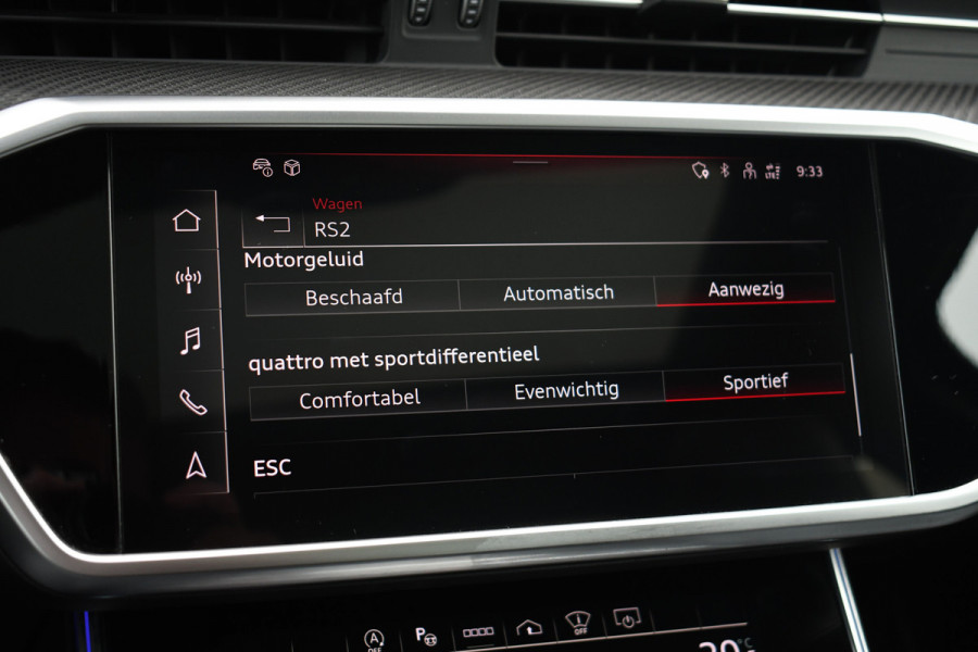 Audi RS6 Avant 4.0 TFSI quattro Dyn+ B&O-high Carbon Pano Ceramic HUD Alc-hemel Softclose Stoelvent Audi RS6 Avant 4.0 TFSI quattro Dyn+ B&O-high Carbon Pano Ceramic HUD Alc-hemel Softclose Stoelvent