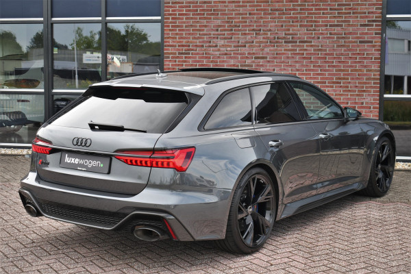 Audi RS6 Avant 4.0 TFSI quattro Dyn+ B&O-high Carbon Pano Ceramic HUD Alc-hemel Softclose Stoelvent Audi RS6 Avant 4.0 TFSI quattro Dyn+ B&O-high Carbon Pano Ceramic HUD Alc-hemel Softclose Stoelvent