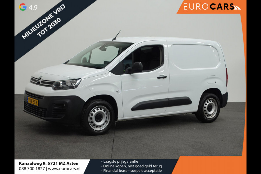Citroën Berlingo L1H1 130pk Automaat Apple Carplay Cruise control Parkeersensoren 3-zits Airco Euro6
