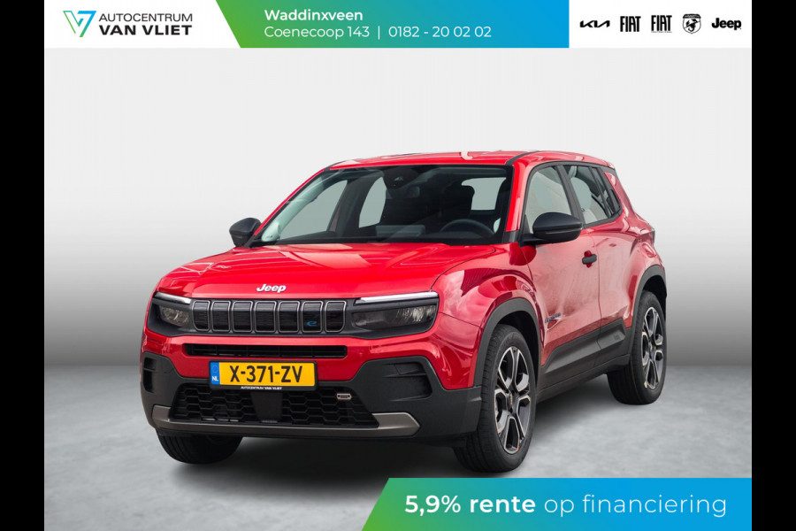 Jeep Avenger 54kWh | Uit voorraad leverbaar | 17% Bijtelling | 18" LM Velgen| Rijklaar