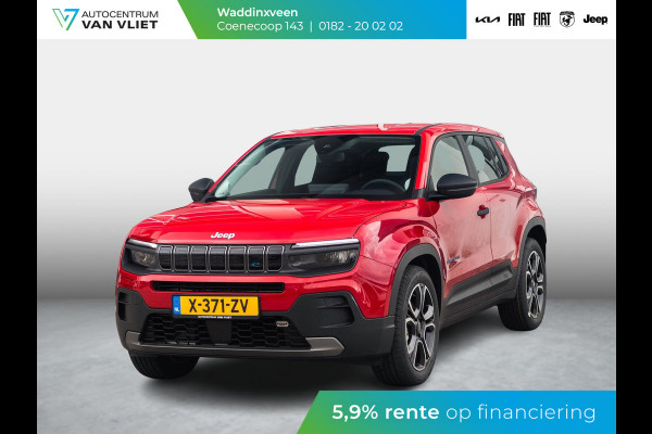 Jeep Avenger 54kWh | Uit voorraad leverbaar | 17% Bijtelling | 18" LM Velgen| Rijklaar