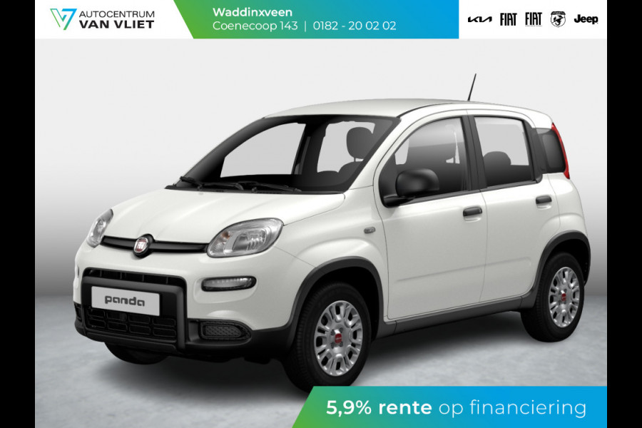 Fiat Panda Hybrid Urban | Airco | Bluetooth | Uit voorraad leverbaar !
