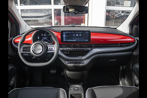 Fiat 500E 42 kWh | Uit voorraad leverbaar | 17% Bijtelling| Clima | Cruise | Apple Carplay