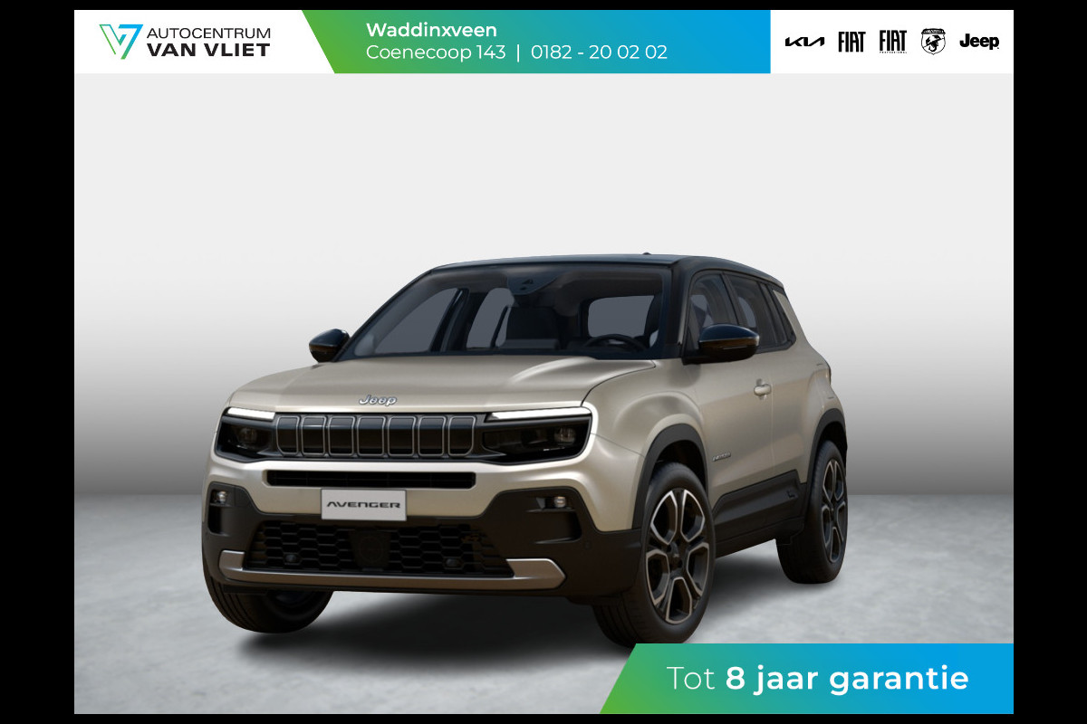 Jeep Avenger 1.2 e-Hybrid Summit | Uit voorraad leverbaar | Winter Pack | Schuif/Kanteldak | Infotaiment&Convenience Pack | Bicolore