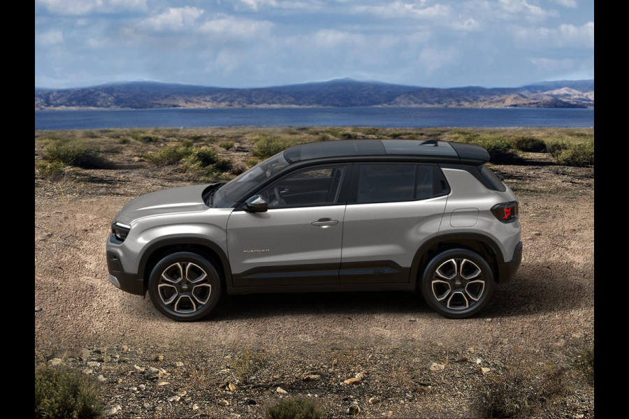 Jeep Avenger 1.2 e-Hybrid Summit | Uit voorraad leverbaar | Winter Pack | Schuif/Kanteldak | Infotaiment&Convenience Pack | Bicolore Jeep Avenger 1.2 e-Hybrid Summit | Uit voorraad leverbaar | Winter Pack | Schuif/Kanteldak | Infotaiment&Convenience Pack | Bicolore