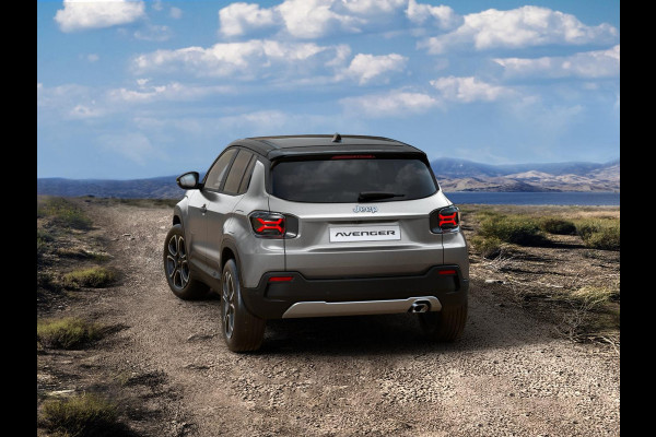 Jeep Avenger 1.2 e-Hybrid Summit | Uit voorraad leverbaar | Winter Pack | Schuif/Kanteldak | Infotaiment&Convenience Pack | Bicolore Jeep Avenger 1.2 e-Hybrid Summit | Uit voorraad leverbaar | Winter Pack | Schuif/Kanteldak | Infotaiment&Convenience Pack | Bicolore