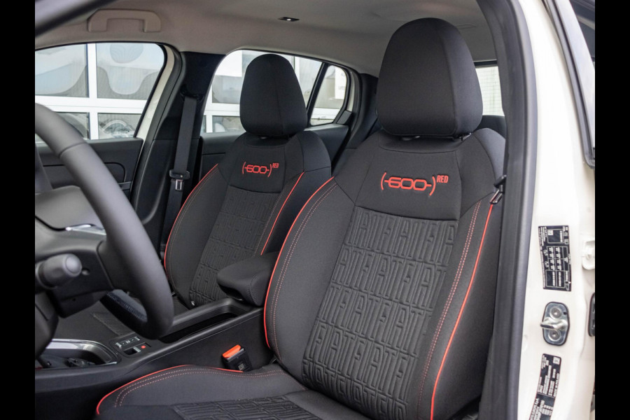 Fiat 600E RED 54 kWh | Uit voorraad leverbaar | 17% Bijtelling | Mega scherpe Prijs | Gratis Wallbox