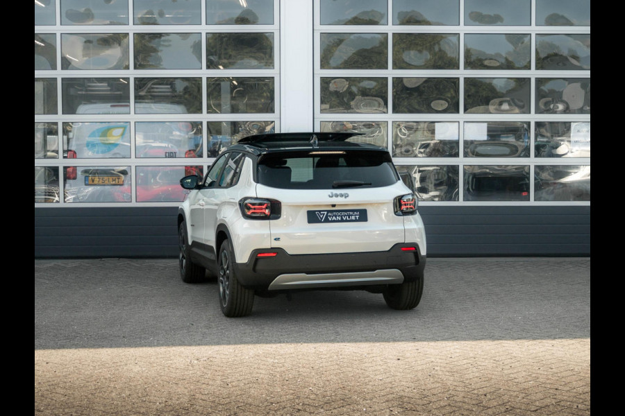 Jeep Avenger Summit 54 kWh | Uit voorraad leverbaar | 17%  Bijtelling | Schuif/Kanteldak | Leder&Winter Pack | Warmtepomp | Info&Convenience Pack | Full Operational Lease € 599,-