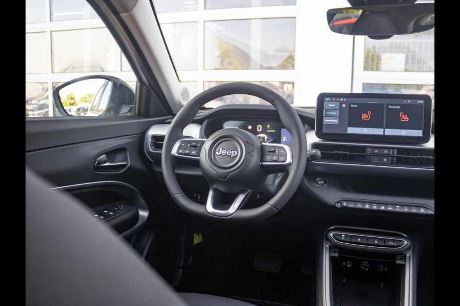 Jeep Avenger Summit 54 kWh | Uit voorraad leverbaar | 17%  Bijtelling | Schuif/Kanteldak | Leder&Winter Pack | Warmtepomp | Info&Convenience Pack | Full Operational Lease € 599,-