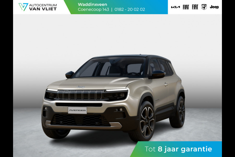 Jeep Avenger 1.2 e-Hybrid Summit | Uit voorraad leverbaar | Winter Pack | Schuif/Kanteldak | Infotaiment&Convenience Pack | Bicolore