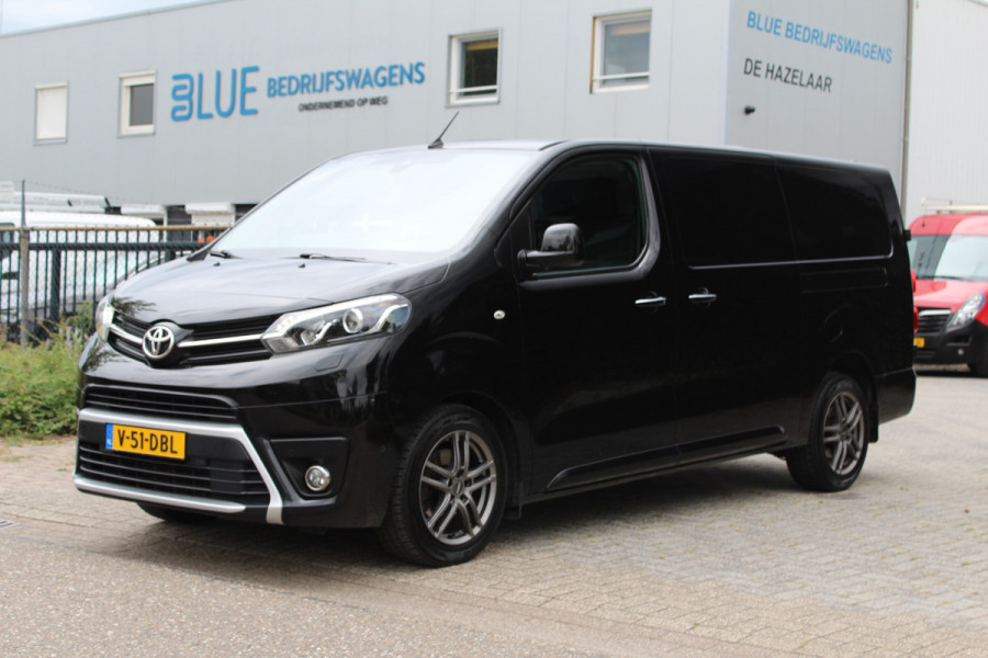 Toyota ProAce Worker 2.0 D-4D 177PK E6 Automaat Professional Long ✓ 3 zits ✓ 2x elektrische schuifdeur