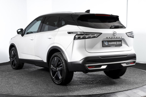 Nissan QASHQAI 1.3 MHEV Xtronic Tekna 158 PK - Automaat | Pano | Winterpakket | Elek. Stoel | Dig. Cockpit | Adapt. Cruise | Head-Up | 360 Camera | NAV + App. Connect | ECC | DAB | Elek Klep | LM 19" | 3206
