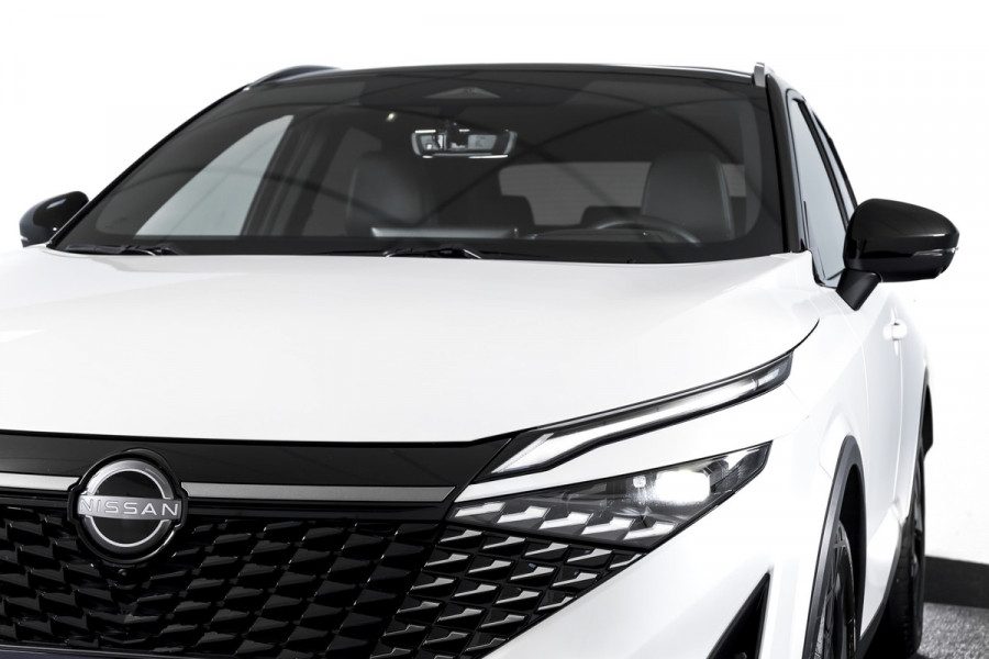 Nissan QASHQAI 1.3 MHEV Xtronic Tekna 158 PK - Automaat | Pano | Winterpakket | Elek. Stoel | Dig. Cockpit | Adapt. Cruise | Head-Up | 360 Camera | NAV + App. Connect | ECC | DAB | Elek Klep | LM 19" | 3206