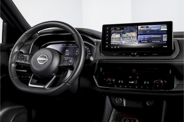 Nissan QASHQAI 1.3 MHEV Xtronic Tekna 158 PK - Automaat | Pano | Winterpakket | Elek. Stoel | Dig. Cockpit | Adapt. Cruise | Head-Up | 360 Camera | NAV + App. Connect | ECC | DAB | Elek Klep | LM 19" | 3206