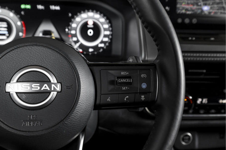 Nissan QASHQAI 1.3 MHEV Xtronic Tekna 158 PK - Automaat | Pano | Winterpakket | Elek. Stoel | Dig. Cockpit | Adapt. Cruise | Head-Up | 360 Camera | NAV + App. Connect | ECC | DAB | Elek Klep | LM 19" | 3206