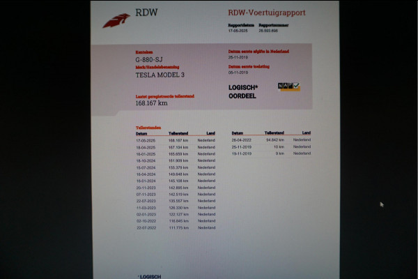 Tesla Model 3 Long Range AWD 75 kWh Dual Motor Battery New 9/2025 via Tesla | BTW | 351 pk | Panorama | Premium Audio | Auto Pilot | Leer | 19inch sportvelgen Tesla Model 3 Long Range AWD 75 kWh Dual Motor Battery New 9/2025 via Tesla | BTW | 351 pk | Panorama | Premium Audio | Auto Pilot | Leer | 19inch sportvelgen