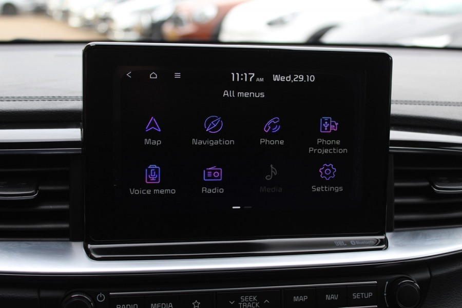 Kia ProCeed 1.4 T-GDI GT-PlusLine / Panoramadak / Camera / Keyless / JBL / 18'' / Apple CarPlay / Stuur+Stoelverwarming / DAB / Dodehoek / ACC