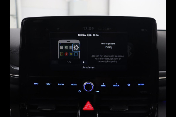 Hyundai IONIQ 1.6 GDi PHEV Premium | Stoelventilatie | Leder | Memory | Adaptive cruise | Stoel & stuurverwarming | Carplay | Navigatie | Camera | Plug In