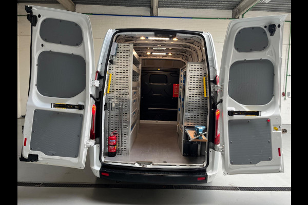 Ford Transit Custom SERVICEWAGEN LANG/ HOOG 320 2.0 TDCI EURO6 L2H2 TREND, SORTIMO INRICHTING ,V230 OMVORMER, RIJKLAARPRIJS