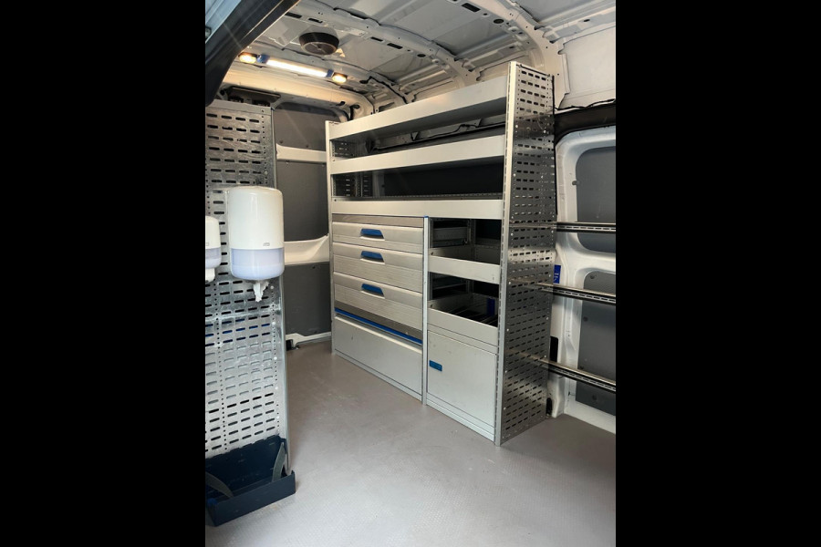 Ford Transit Custom SERVICEWAGEN LANG/ HOOG 320 2.0 TDCI EURO6 L2H2 TREND, SORTIMO INRICHTING ,V230 OMVORMER, RIJKLAARPRIJS