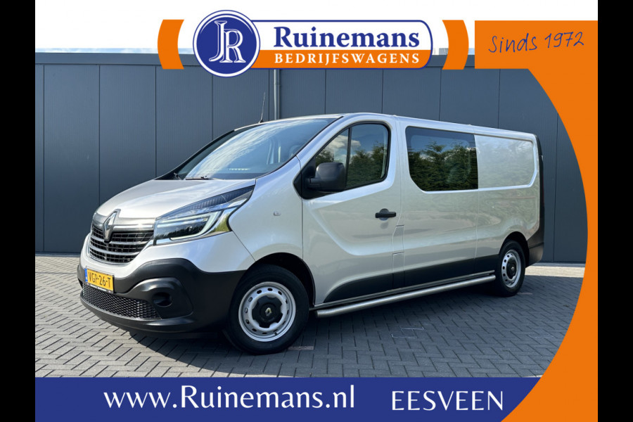 Renault Trafic 2.0 dCi 120 PK / L2H1 / DUBBEL CABINE / 1e EIG. / ZEER NETTE STAAT / AIRCO / CRUISE / NAVI / 6 PERSOONS DUBBELE CABINE