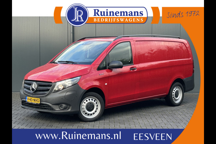 Mercedes-Benz eVito 66 kWh 116 PK BPM VRIJ / 14.706 KM !! / L2H1 / AUTOMAAT / ACHTERKLEP / AIRCO / CRUISE / NAVI / CARPLAY / STOELVERWARMING / 3-ZIT