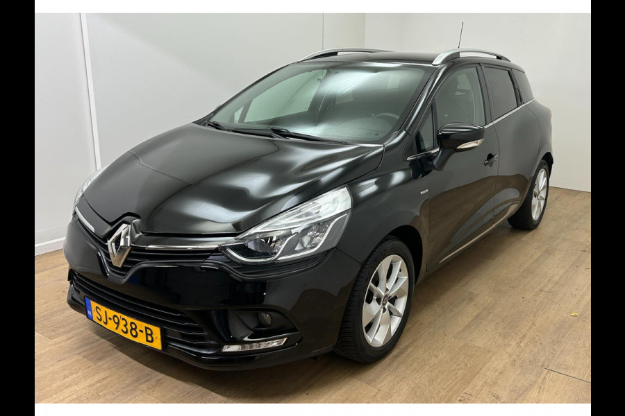 Renault Clio Estate Occasion 0.9 TCe Limited | Zwart | Airco | Tweedehands Renault Clio | Cruisecontrol | Bluetooth