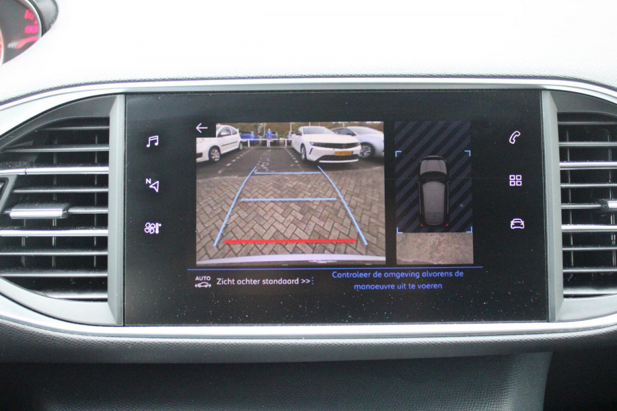 Peugeot 308 1.2 130PK GT-LINE | MASSAGE STOELEN | NAVIGATIE | APPLE CARPLAY/ANDROID AUTO | 17" LICHTMETALEN VELGEN | ALL SEASON BANDEN | FULL LED KOPLAMPEN | DAB+ RADIO | CLIMATE CONTROL | STOEL VERWARMING | CRUISE CONTROL | KEYLESS ENTRY/START | DODEHOEK BEWAKING | ACHTERUITRIJ CAMERA | PARKEERSENSOREN VOOR EN ACHTER |