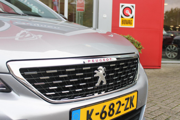 Peugeot 308 1.2 130PK GT-LINE | MASSAGE STOELEN | NAVIGATIE | APPLE CARPLAY/ANDROID AUTO | 17" LICHTMETALEN VELGEN | ALL SEASON BANDEN | FULL LED KOPLAMPEN | DAB+ RADIO | CLIMATE CONTROL | STOEL VERWARMING | CRUISE CONTROL | KEYLESS ENTRY/START | DODEHOEK BEWAKING | ACHTERUITRIJ CAMERA | PARKEERSENSOREN VOOR EN ACHTER |
