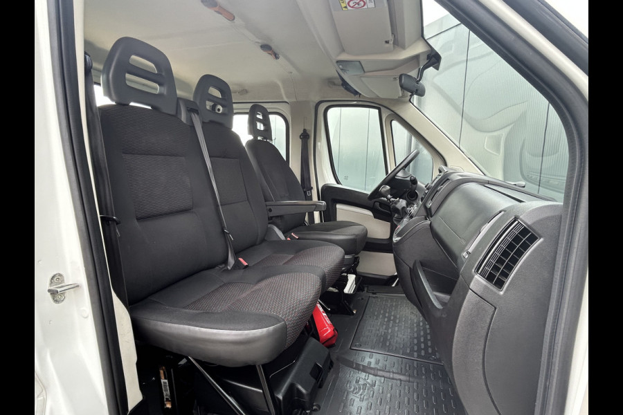 Peugeot Boxer 2.0 164 PK EURO 6 / PICK UP / OPEN LAADBAK / 49.917KM !! / 1e EIG. / 7-PERS DUBBELE CABINE / TREKHAAK / AIRCO / BLUETOOTH