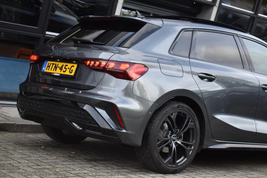 Audi A3 Sportback 35 TFSI S edition S-Line Pano Lane Kuip ACC Camera Audi A3 Sportback 35 TFSI S edition S-Line Pano Lane Kuip ACC Camera